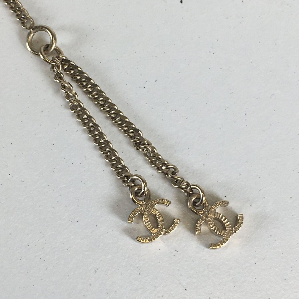 Chanel CC Gold Necklace