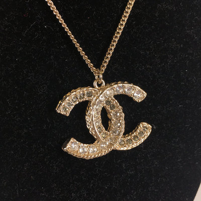 Chanel CC Gold Necklace