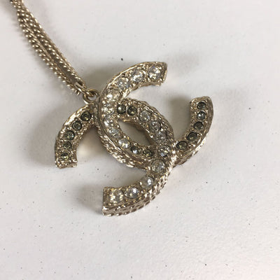 Chanel CC Gold Necklace