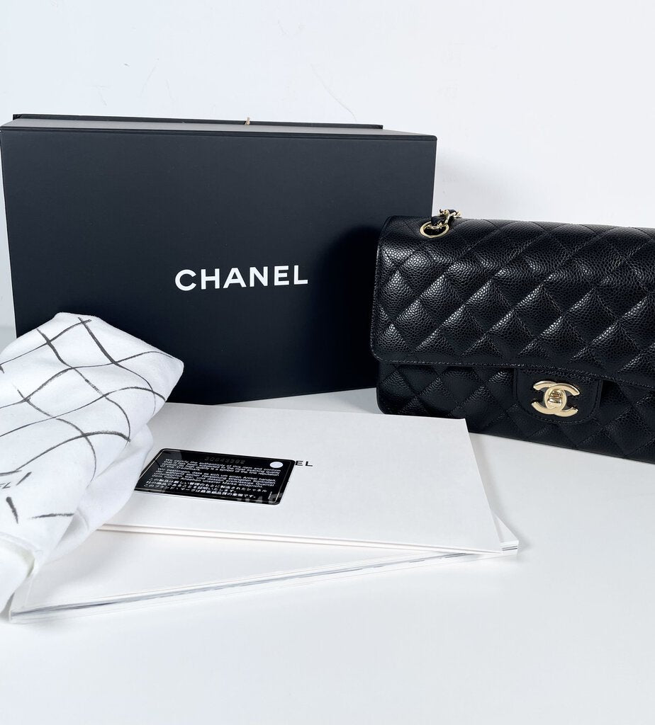 Chanel ML Flap Black Caviar