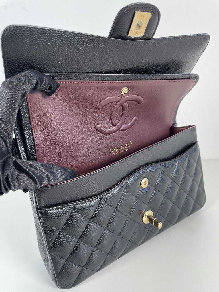 Chanel ML Flap Black Caviar