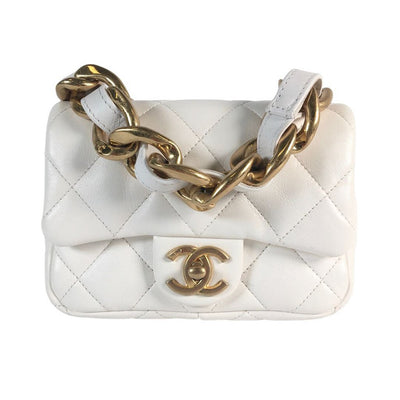 Chanel 22s White Flap