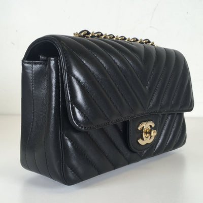 Chanel Chevron Mini Rectangle