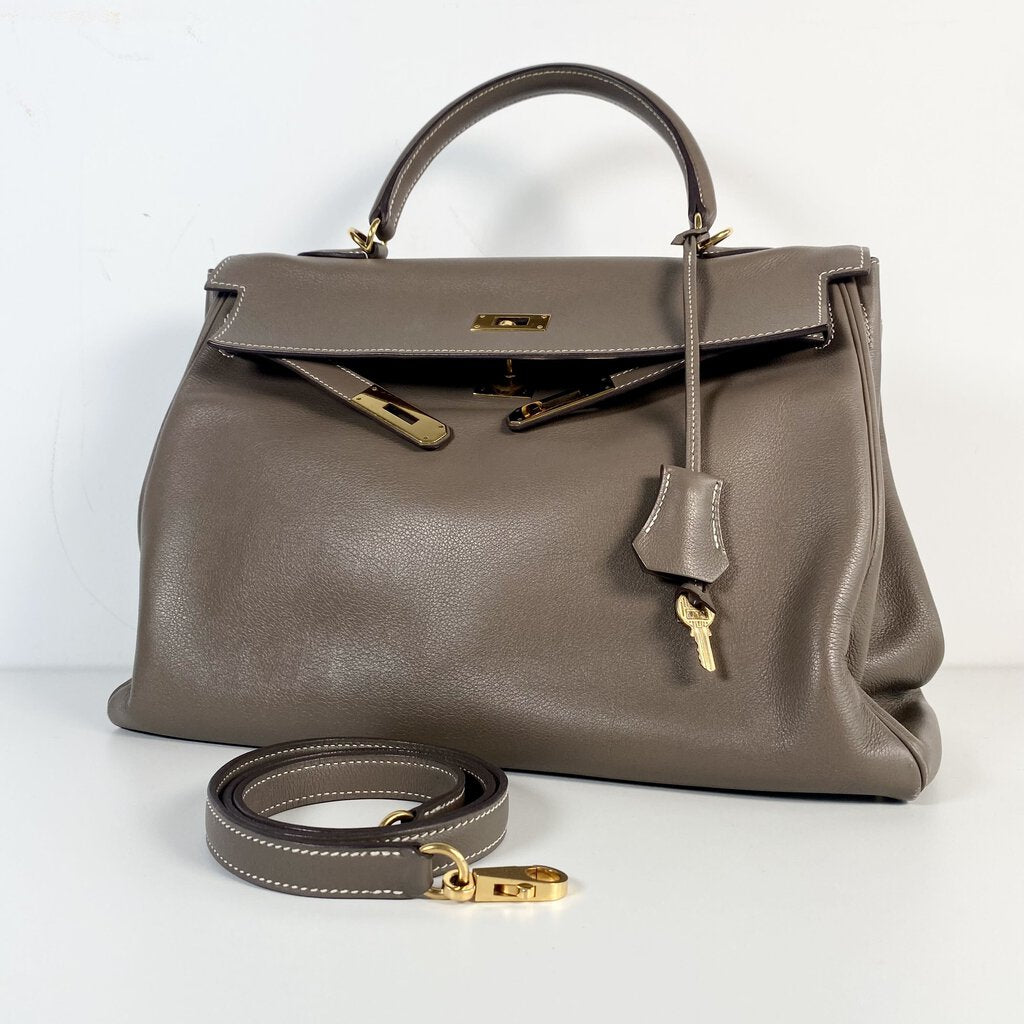 Hermes Kelly 35 etoupe