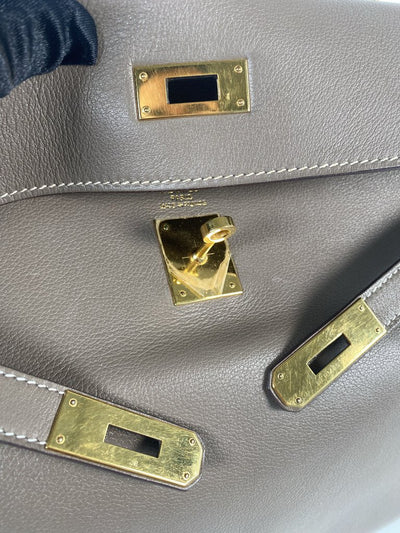 Hermes Kelly 35 etoupe