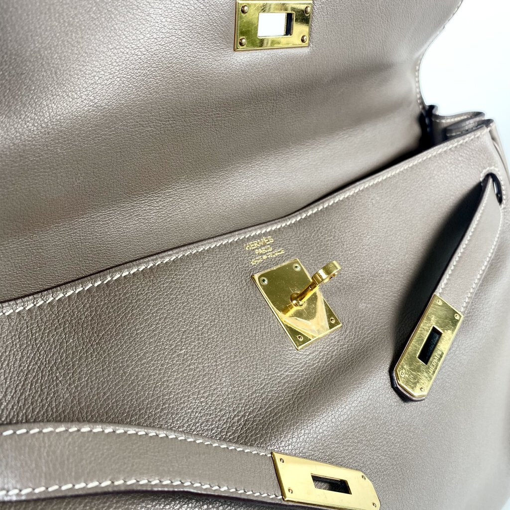 Hermes Kelly 35 etoupe