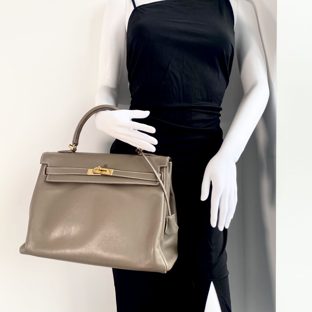 Hermes Kelly 35 etoupe