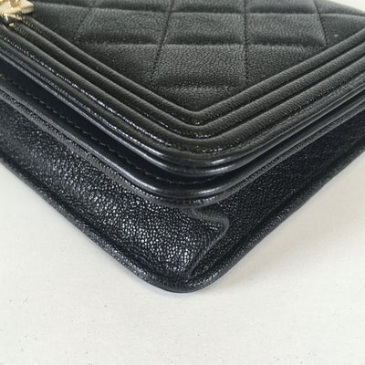 Chanel Boy Wallet on Chain