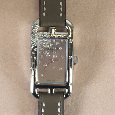 Hermes Nantucket Diamond Watch