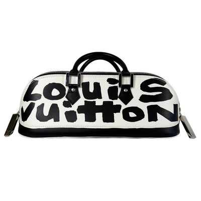 Louis Vuitton Stephen Sprouse Black White Graffiti Alma Long Horizontal