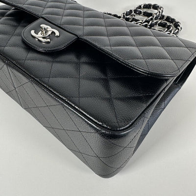 Chanel Jumbo Black Caviar