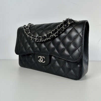 Chanel Jumbo Black Caviar