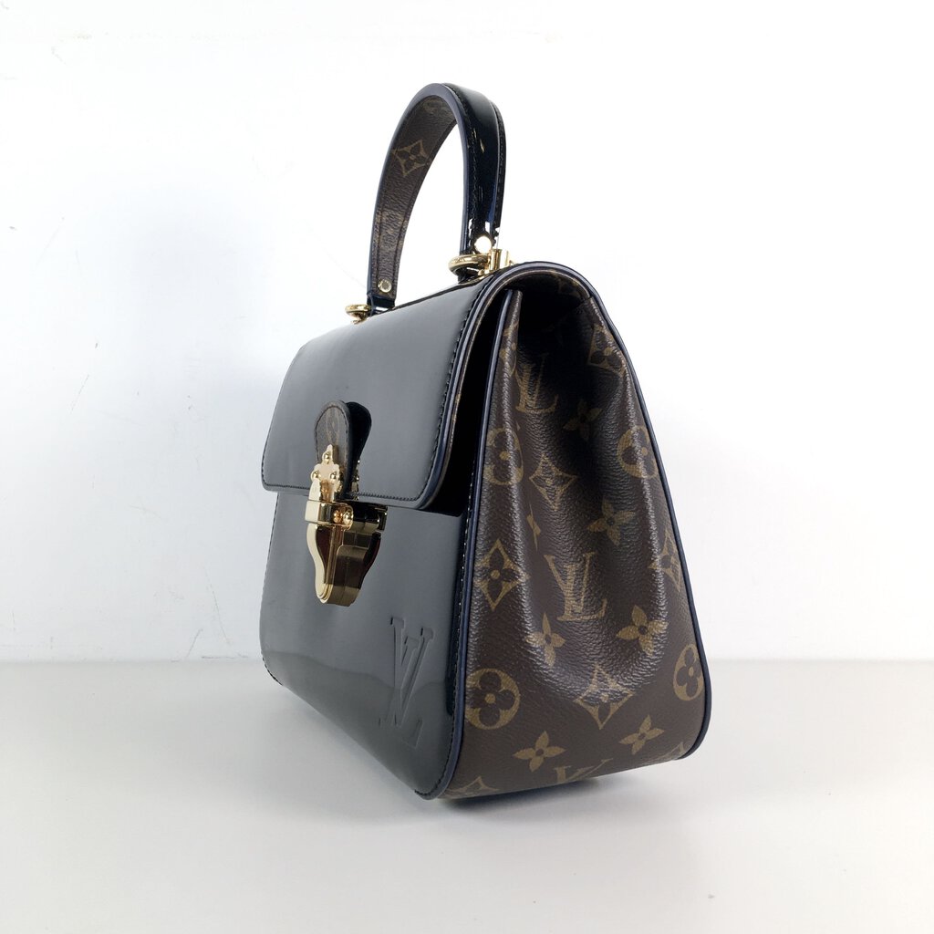 Louis Vuitton Cherrywood Vernis Monogram Canvas PM