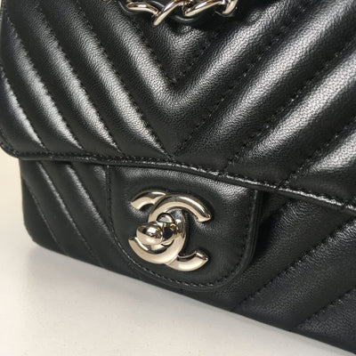 Chanel Chevron Mini Square