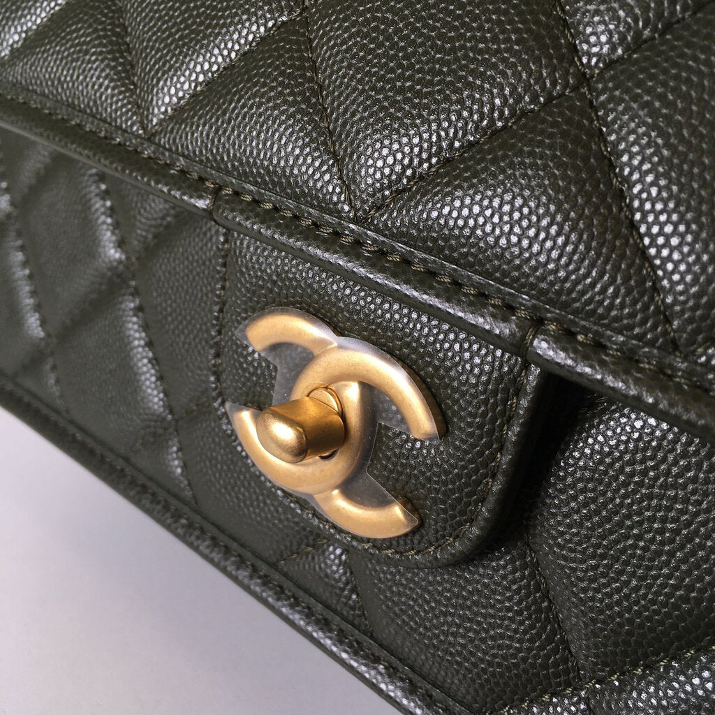 Chanel Seasonal Top Handle Flap