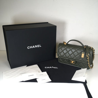 Chanel Seasonal Top Handle Flap