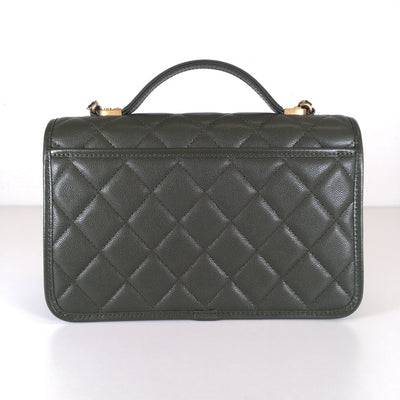 Chanel Seasonal Top Handle Flap