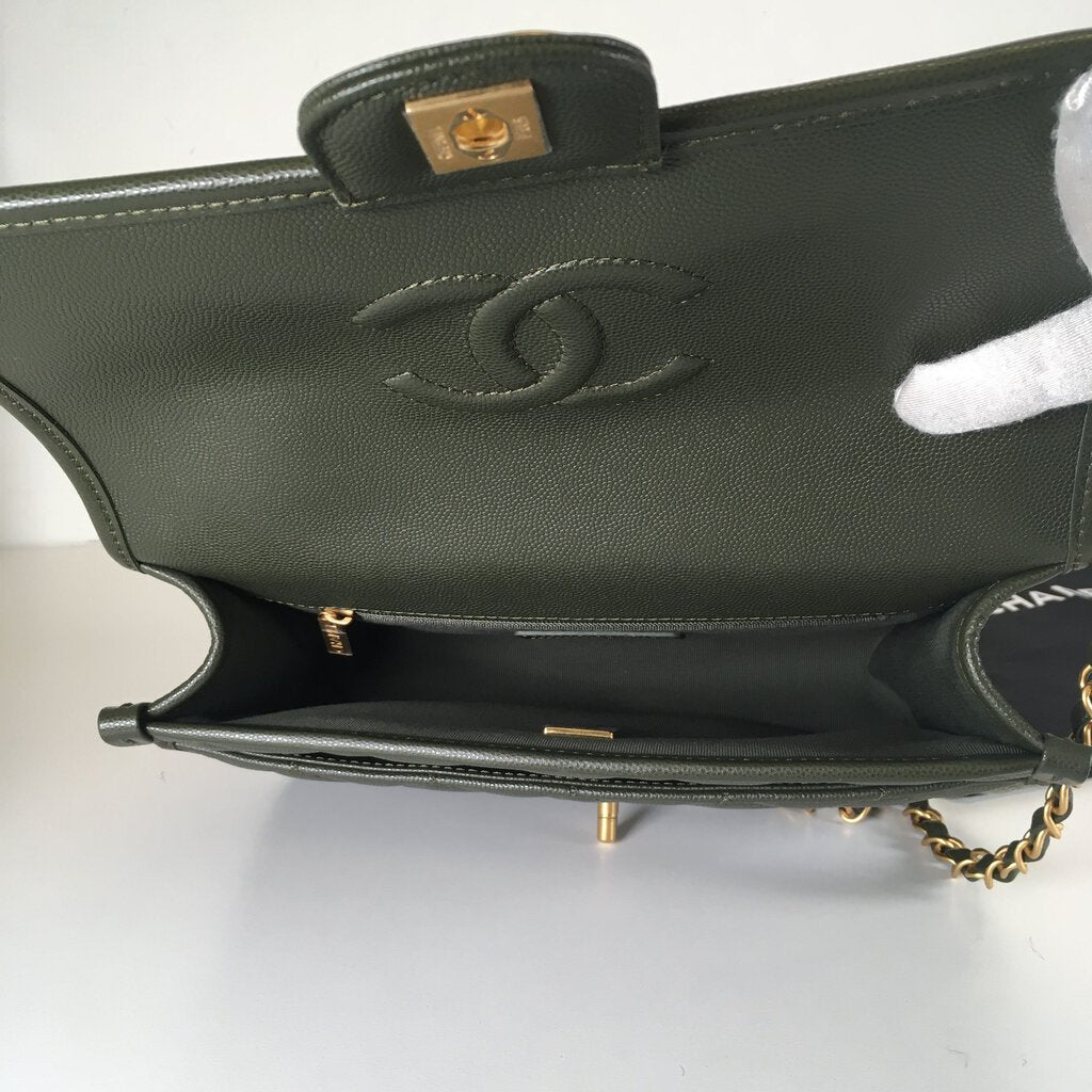 Chanel Seasonal Top Handle Flap