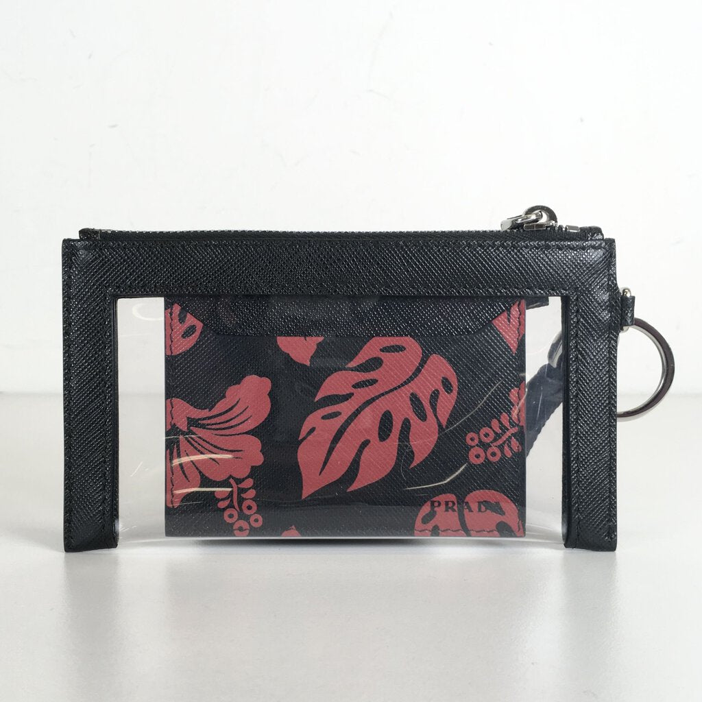 Prada Lanyard Zip Pouch with Cardholder