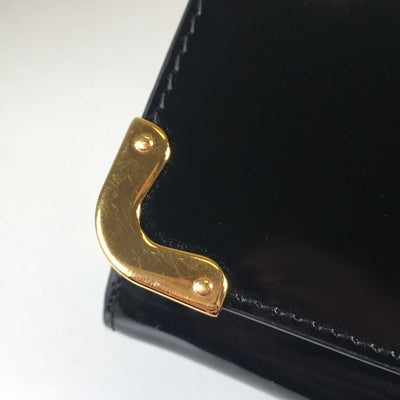 Prada Patent Long Wallet