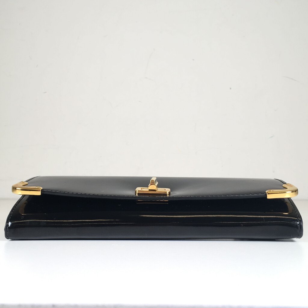 Prada Patent Long Wallet