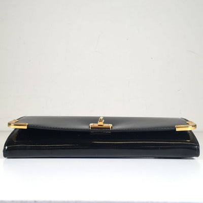 Prada Patent Long Wallet