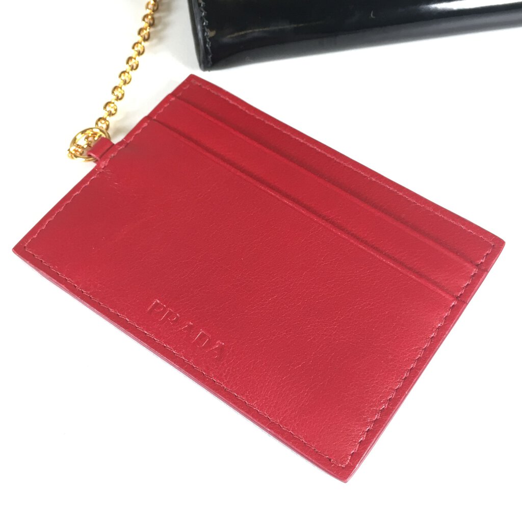 Prada Patent Long Wallet