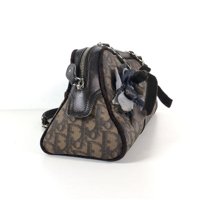 Dior Brown Oblique Trotter Romantique Bag