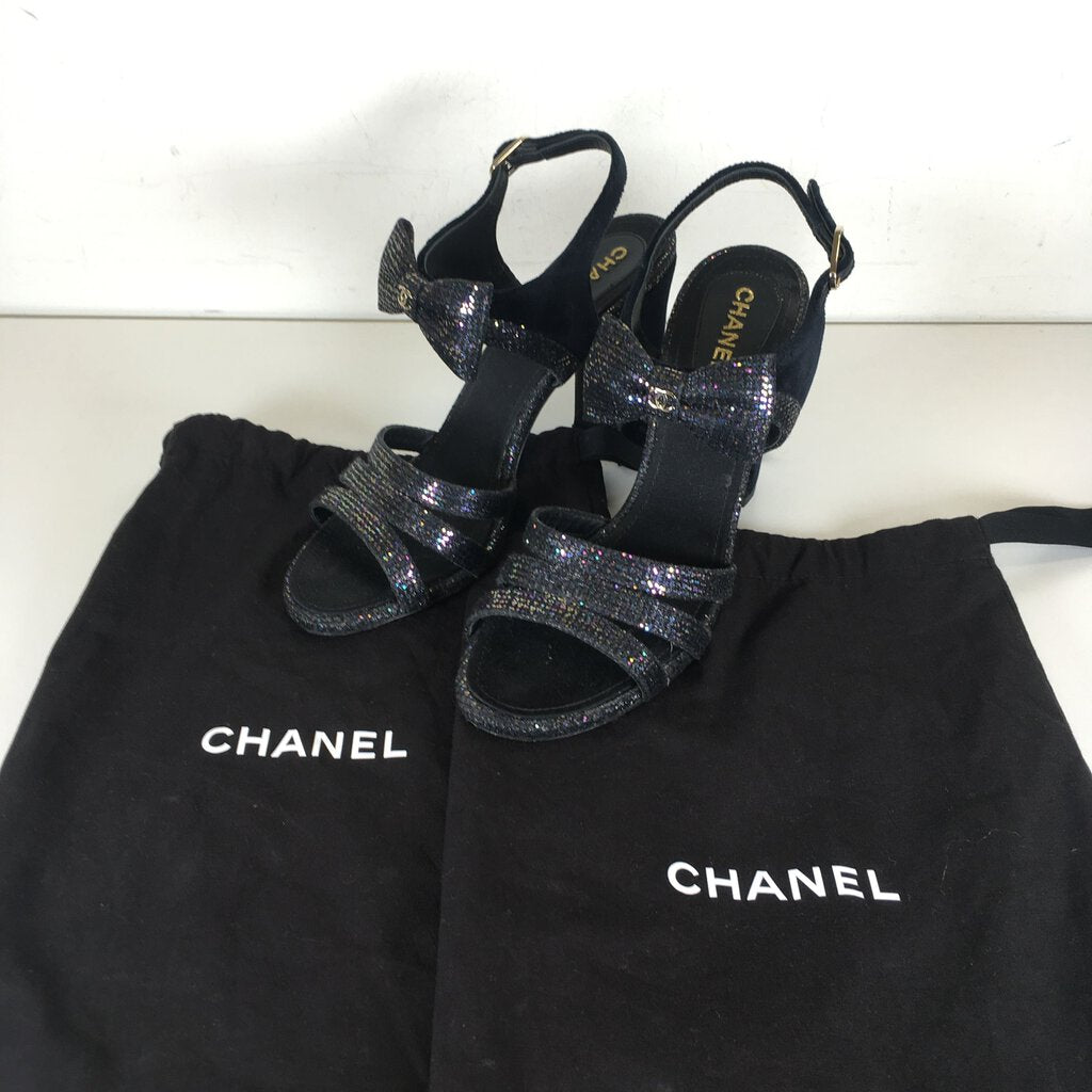 Chanel Sandals with Bow 39.5