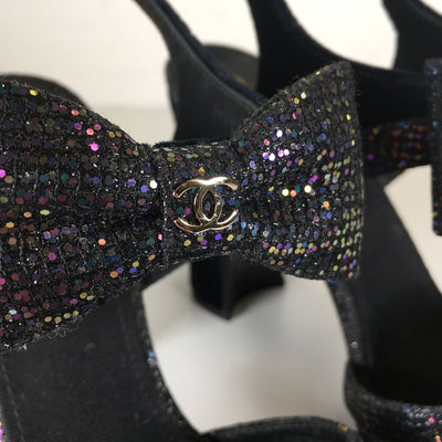 Chanel Sandals with Bow 39.5