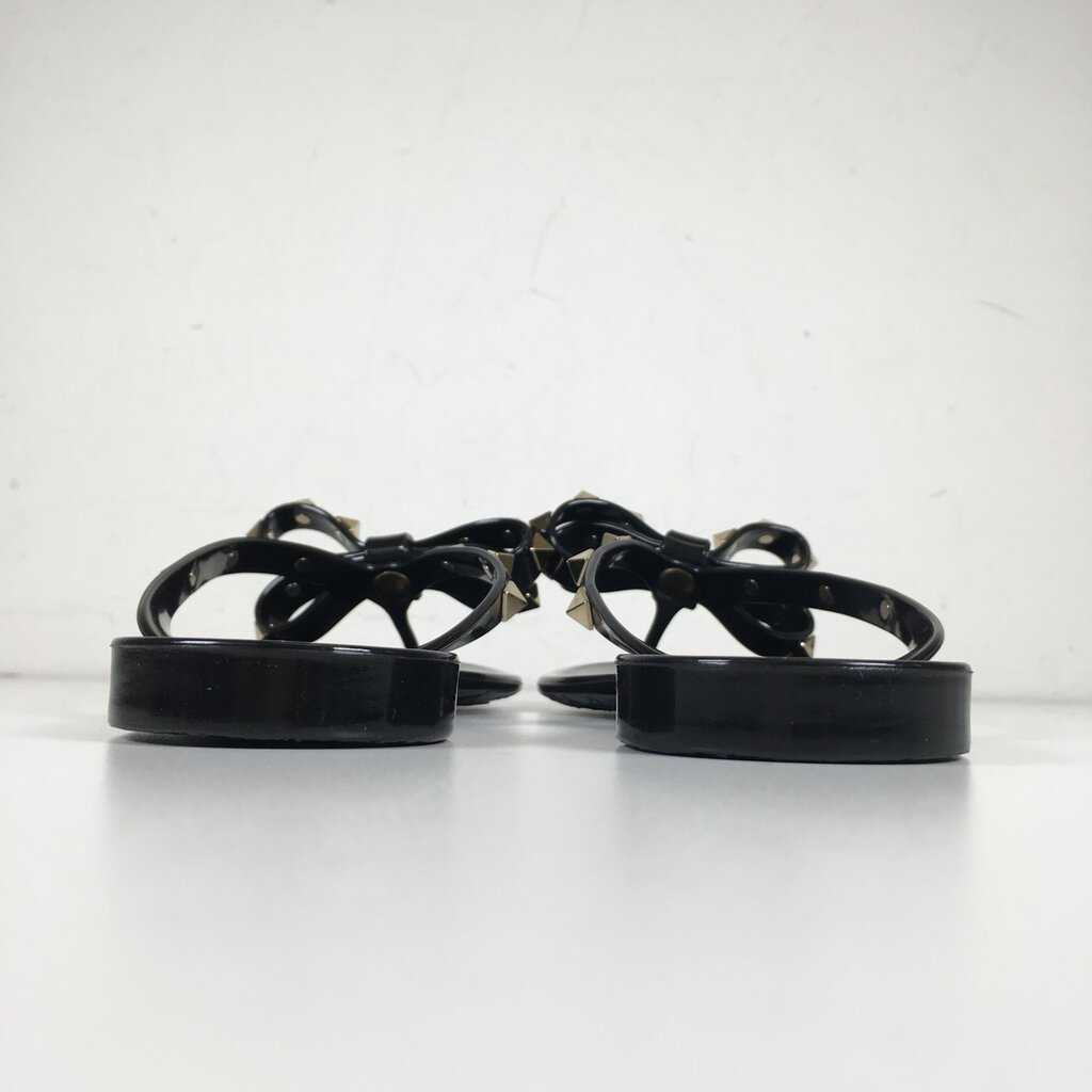 Valentino Rockstud Rubber Thong Sandals 37