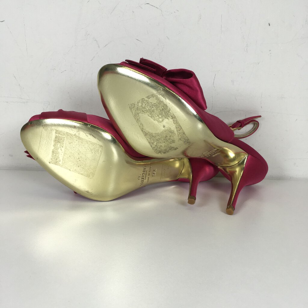 Valentino Bow Peep Toe Heels 36.5