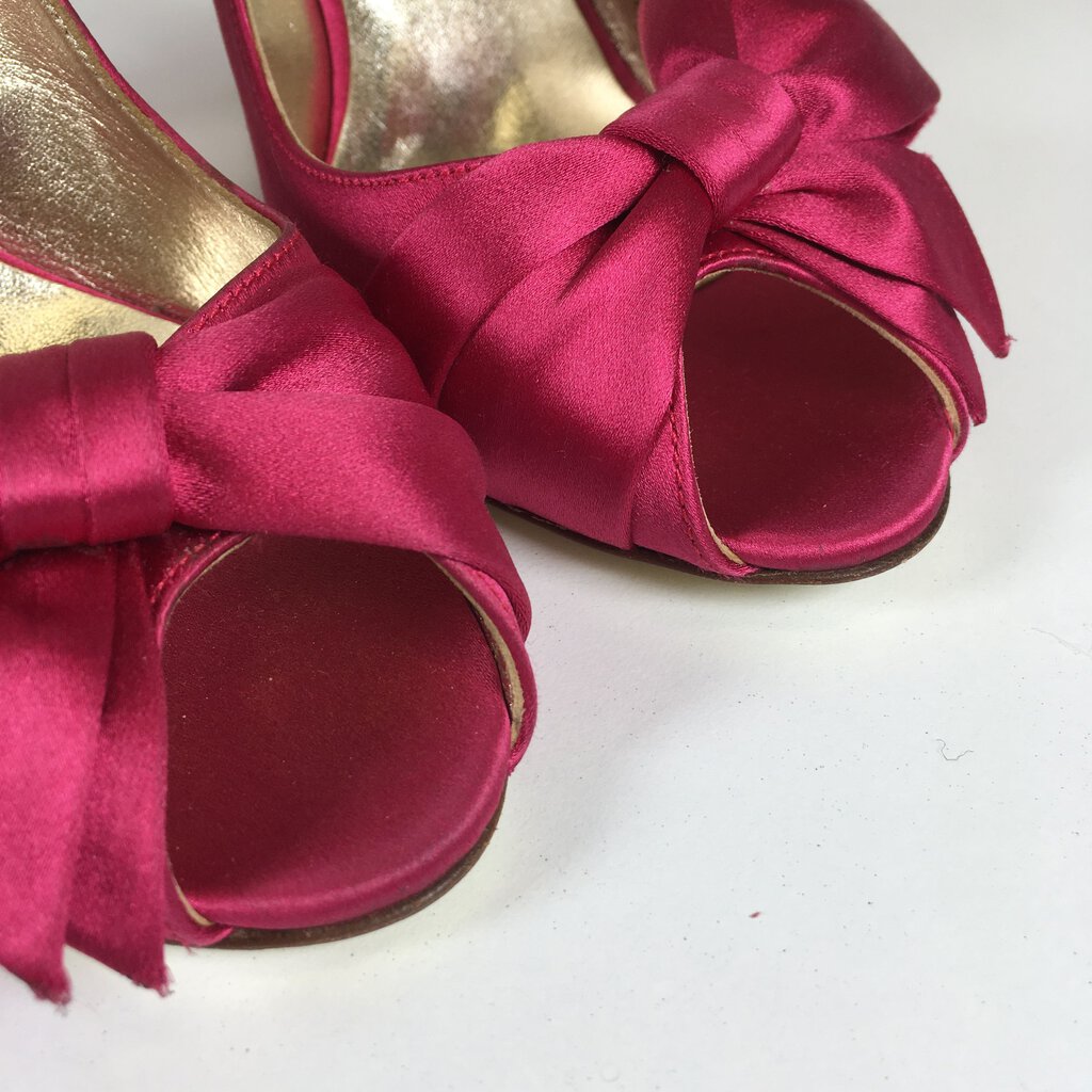 Valentino Bow Peep Toe Heels 36.5