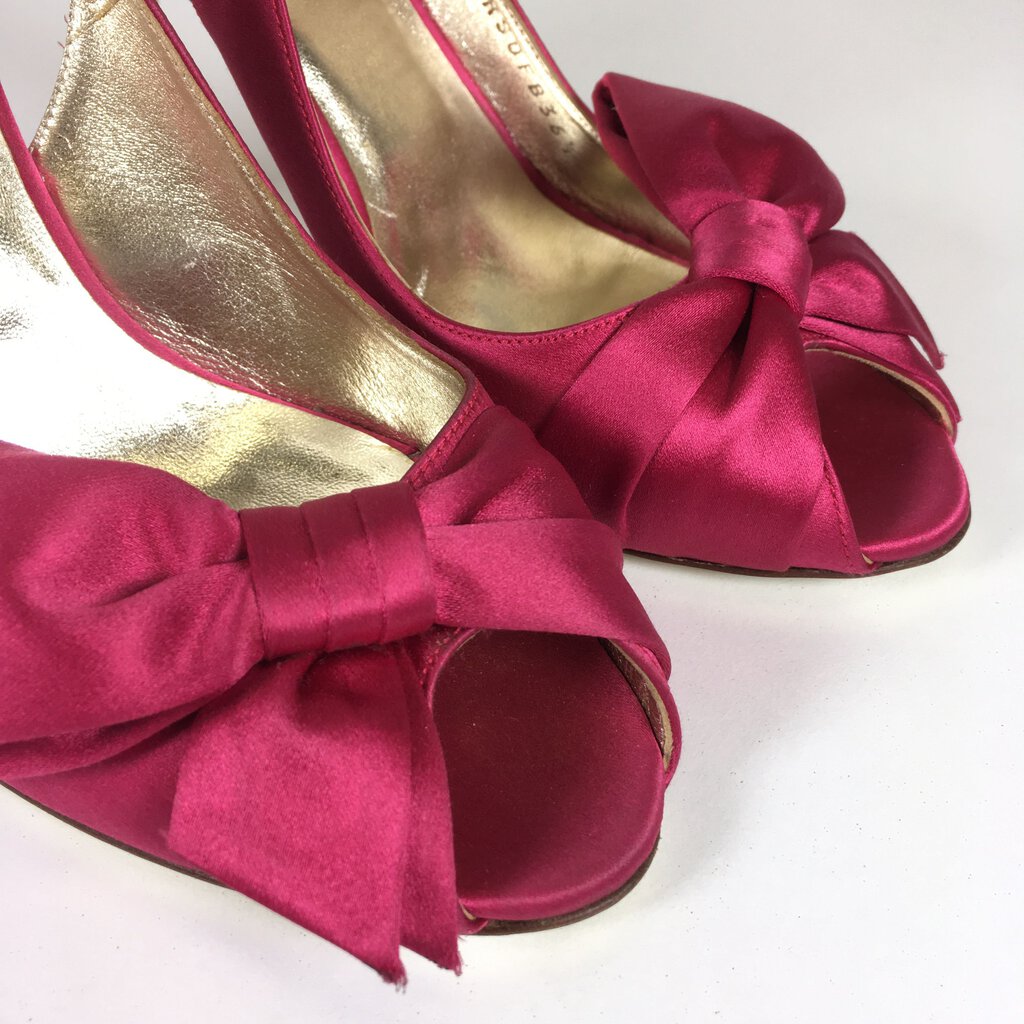 Valentino Bow Peep Toe Heels 36.5