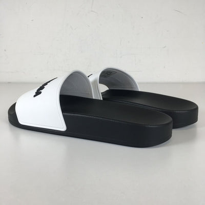 Balenciaga Rubber Logo Pool Slide Sandals 37