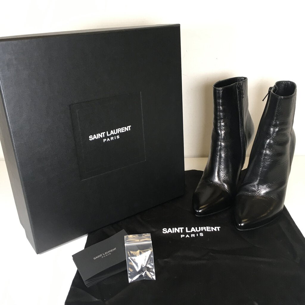 Saint Laurent (YSL) Fetish Ankle Booties 36