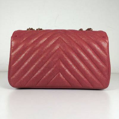 Chanel Chevron Statement Flap