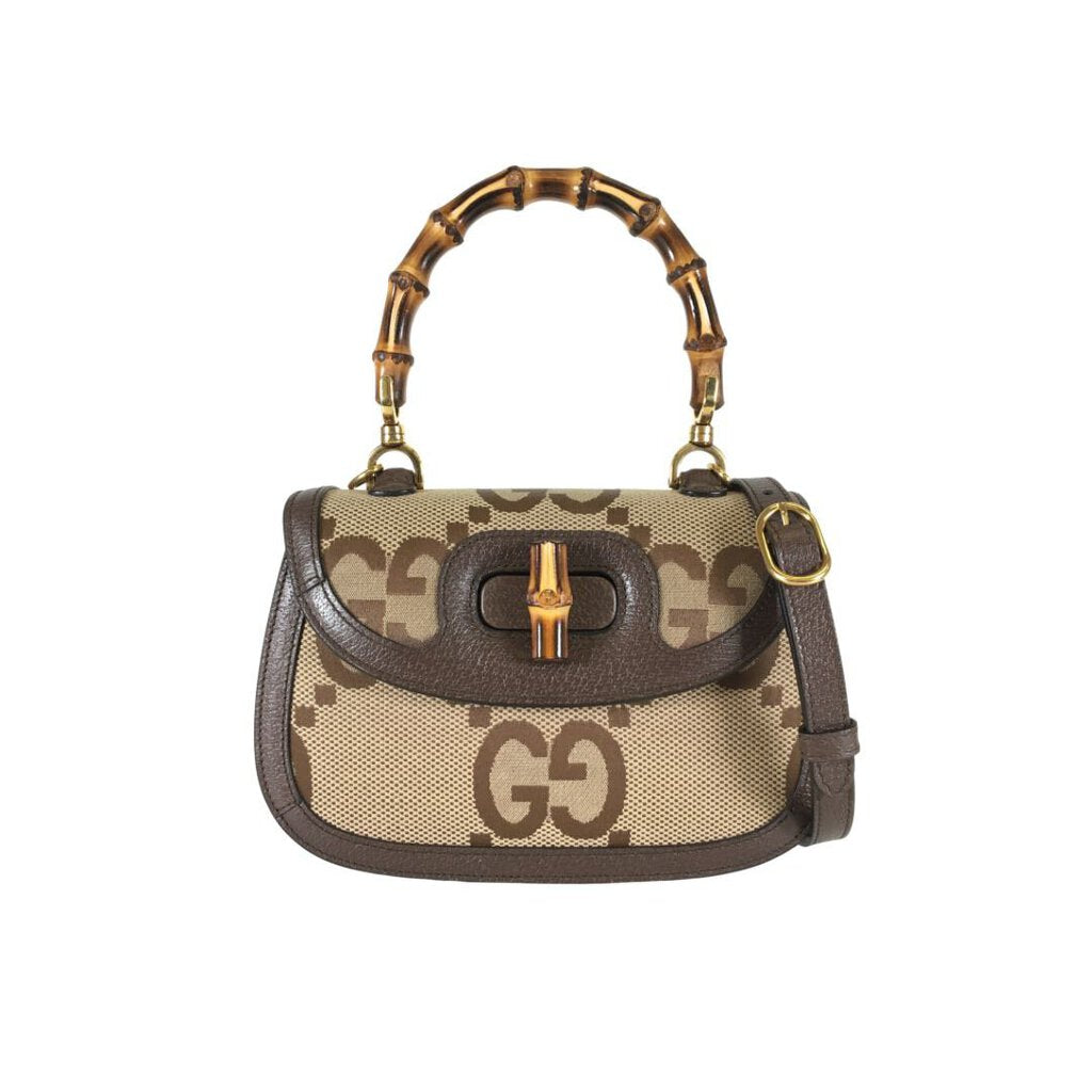 Gucci Bamboo 1947 Jumbo Top Handle Bag