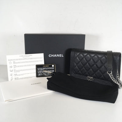 Chanel Boy Wallet on Chain