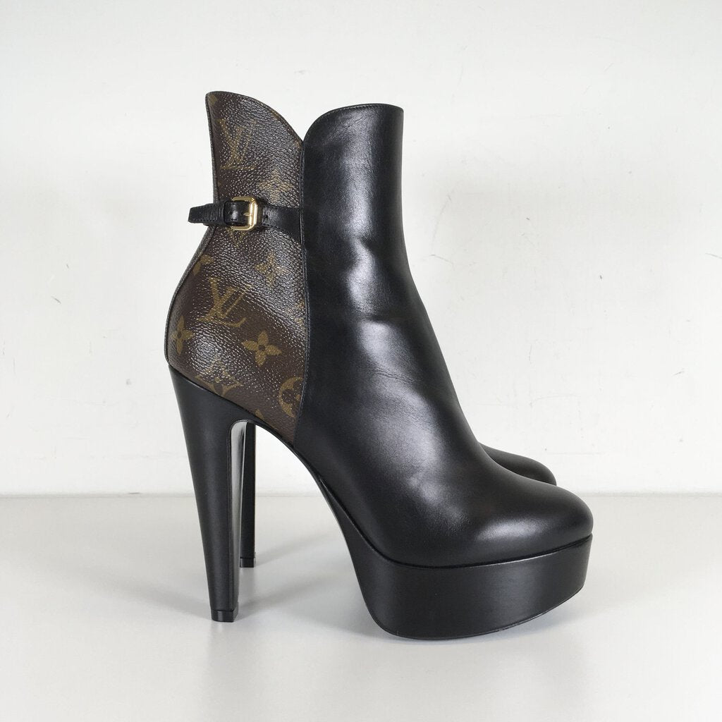 Louis Vuitton Afterglow Platform Ankle Boots