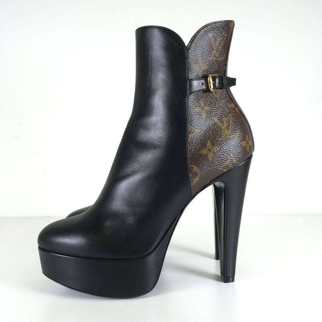 Louis Vuitton Afterglow Platform Ankle Boots