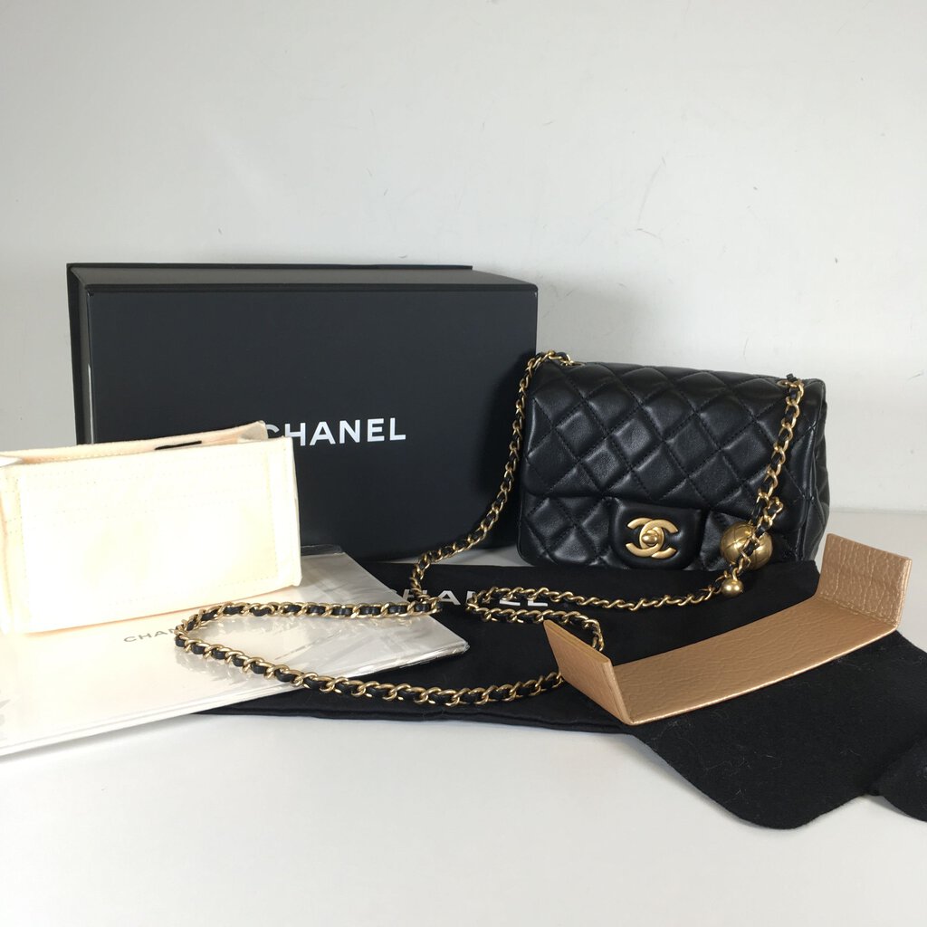 Chanel Mini Square Pearl Crush