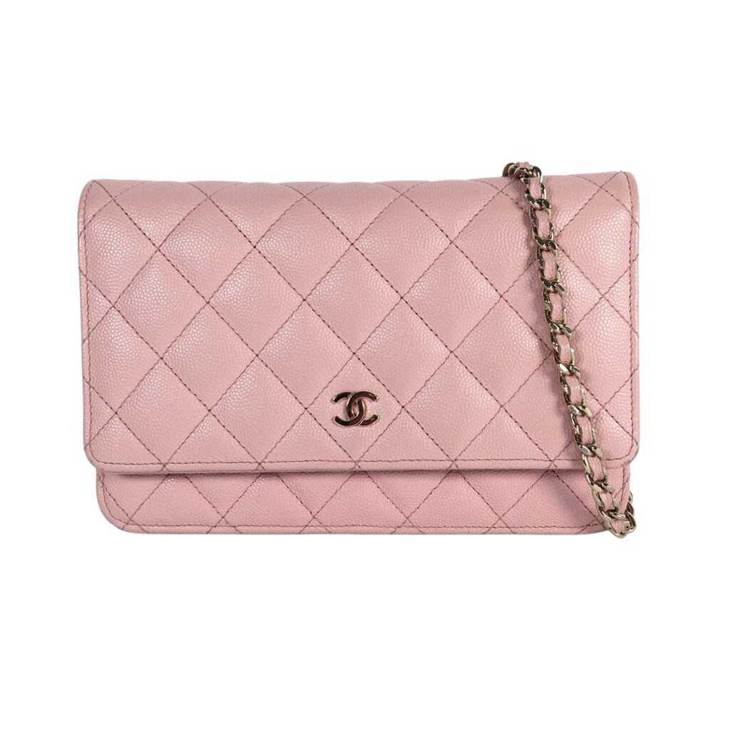 Chanel Pink Wallet on Chain