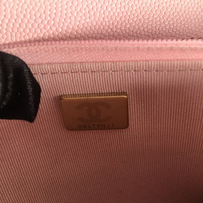 Chanel Pink Wallet on Chain