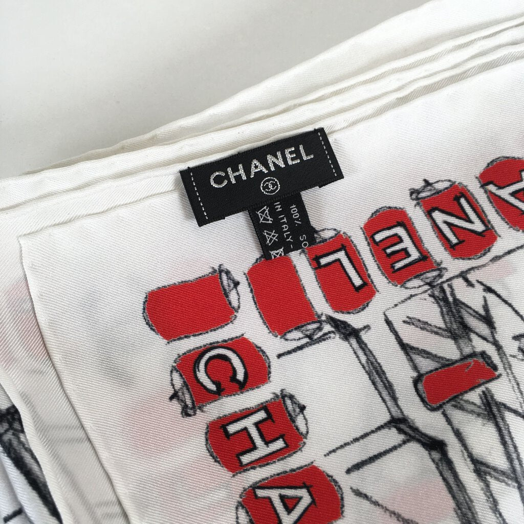 Chanel Silk Scarf