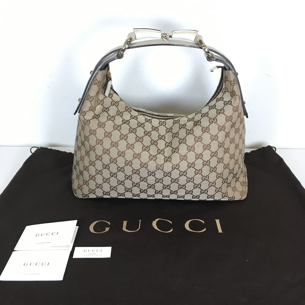 Gucci Horsebit Hobo Shoulder Bag