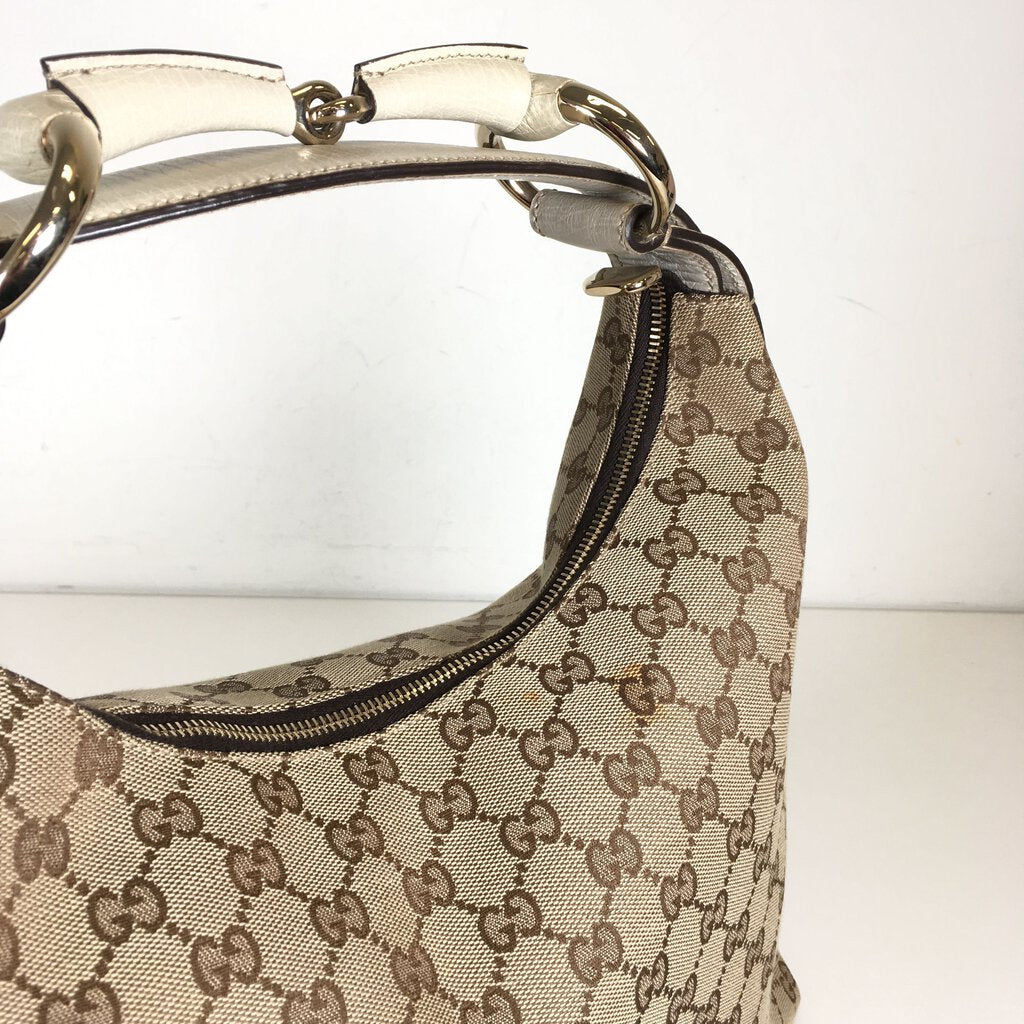 Gucci Horsebit Hobo Shoulder Bag