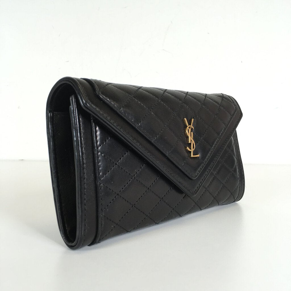 Saint Laurent (YSL) Gaby Envelope Wallet