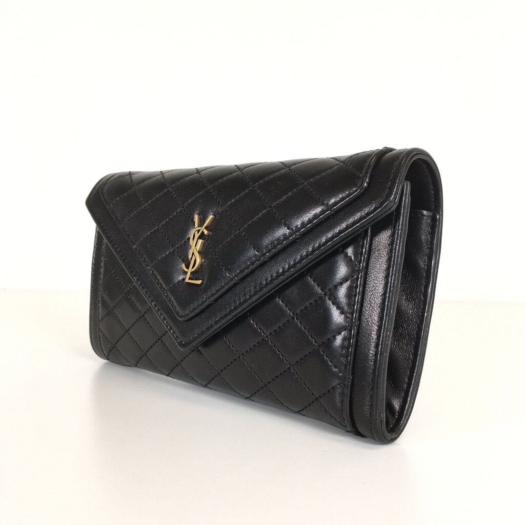 Saint Laurent (YSL) Gaby Envelope Wallet