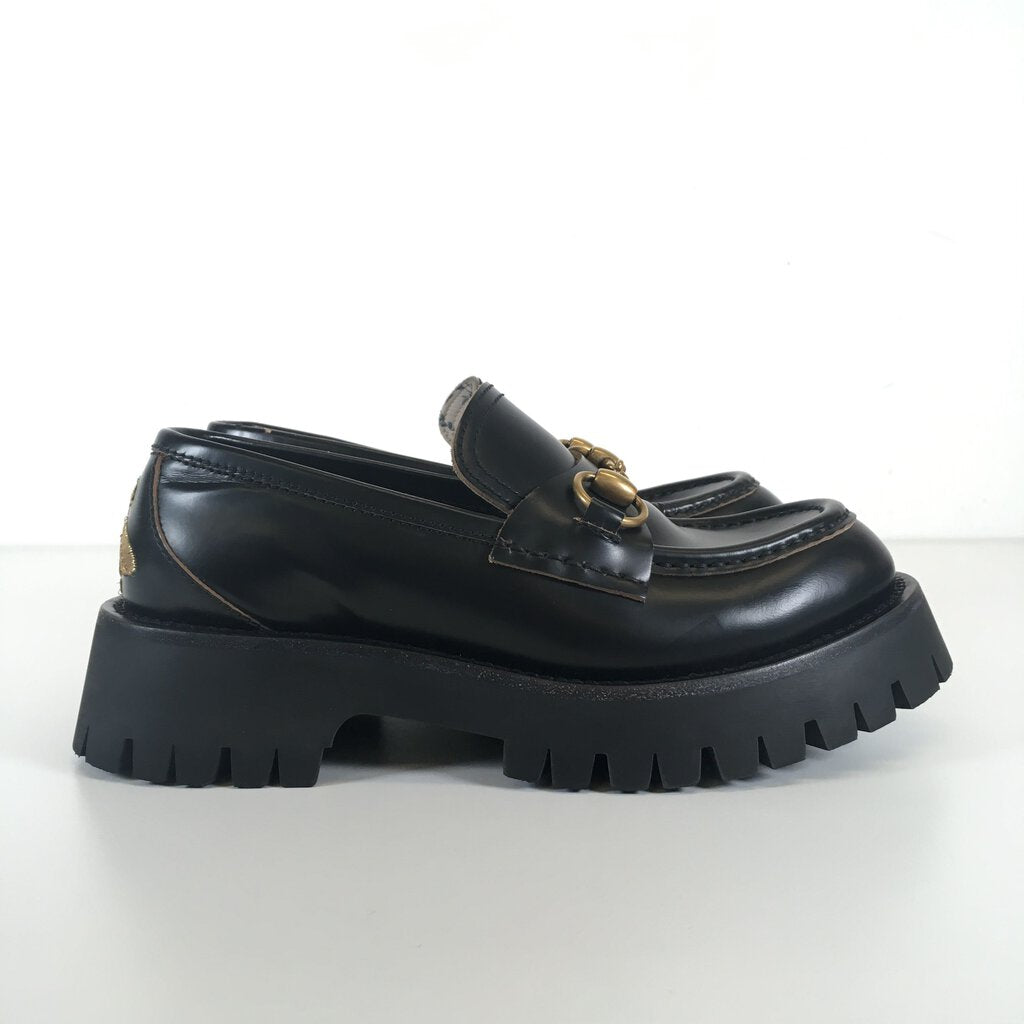 Gucci Horsebit Platform Loafers 35.5